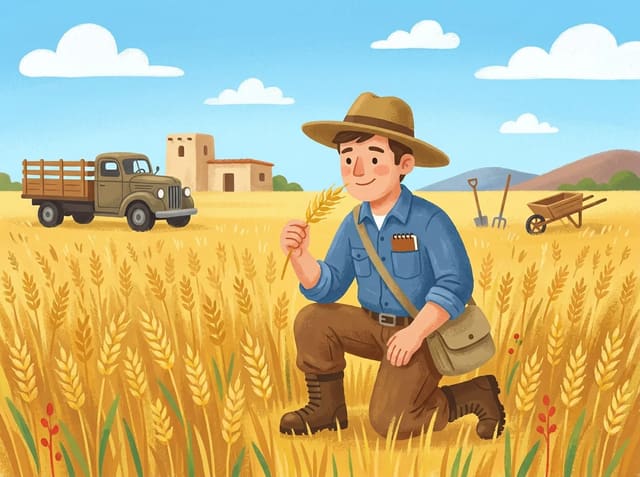 Cover of Norman and the Mighty Wheat