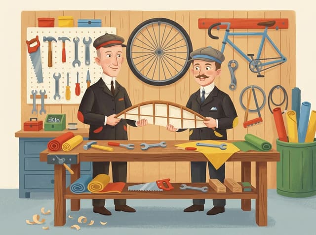 Cover of Wilbur and Orville Build a Way to Fly
