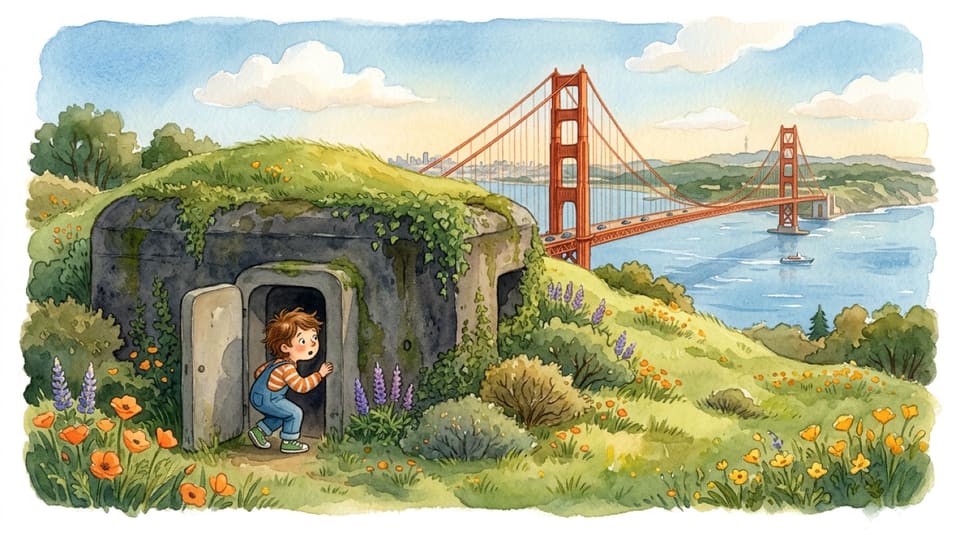 Watercolor illustration for The Hidden Cannons